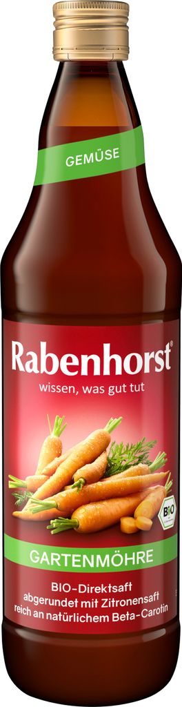 Rabenhorst Gartenmöhre   6er Pack (6 x 700 ml) Produktbild 