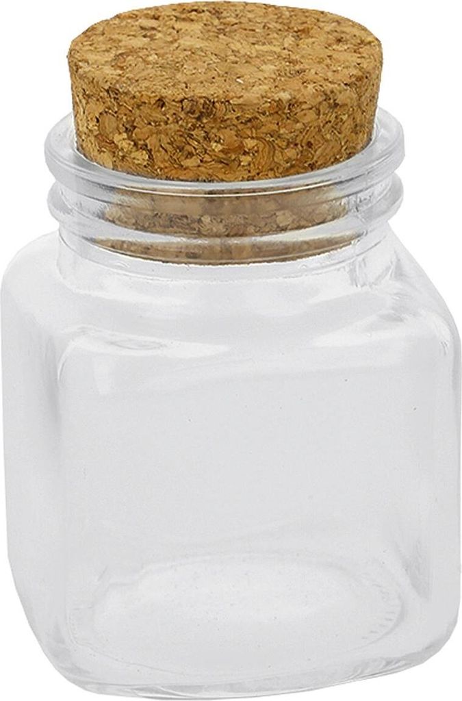 Metaltex Glas mit Korkdeckel 100ml Gewürzstreuer, 5.2 cm Produktbild 