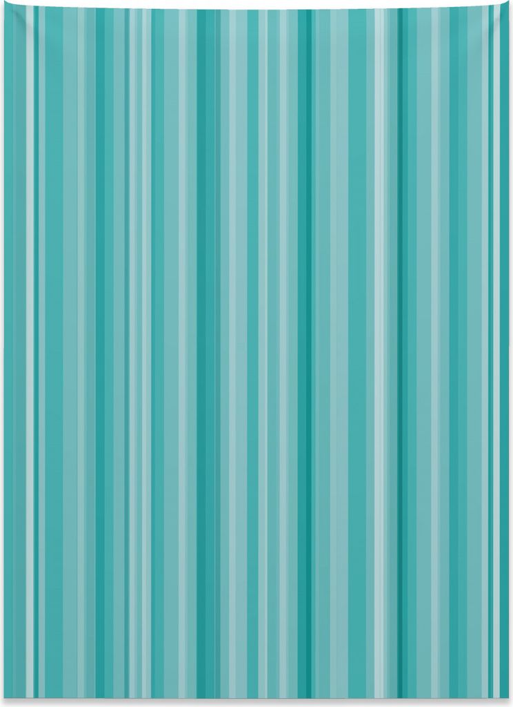 Abakuhaus Wasser Wandteppich, Ozean inspirierte blaue Linien aus Weiches Mikrofaser Stoff Kein Verblassen Klare Farben Waschbar, 110 x 150 cm, Tür...