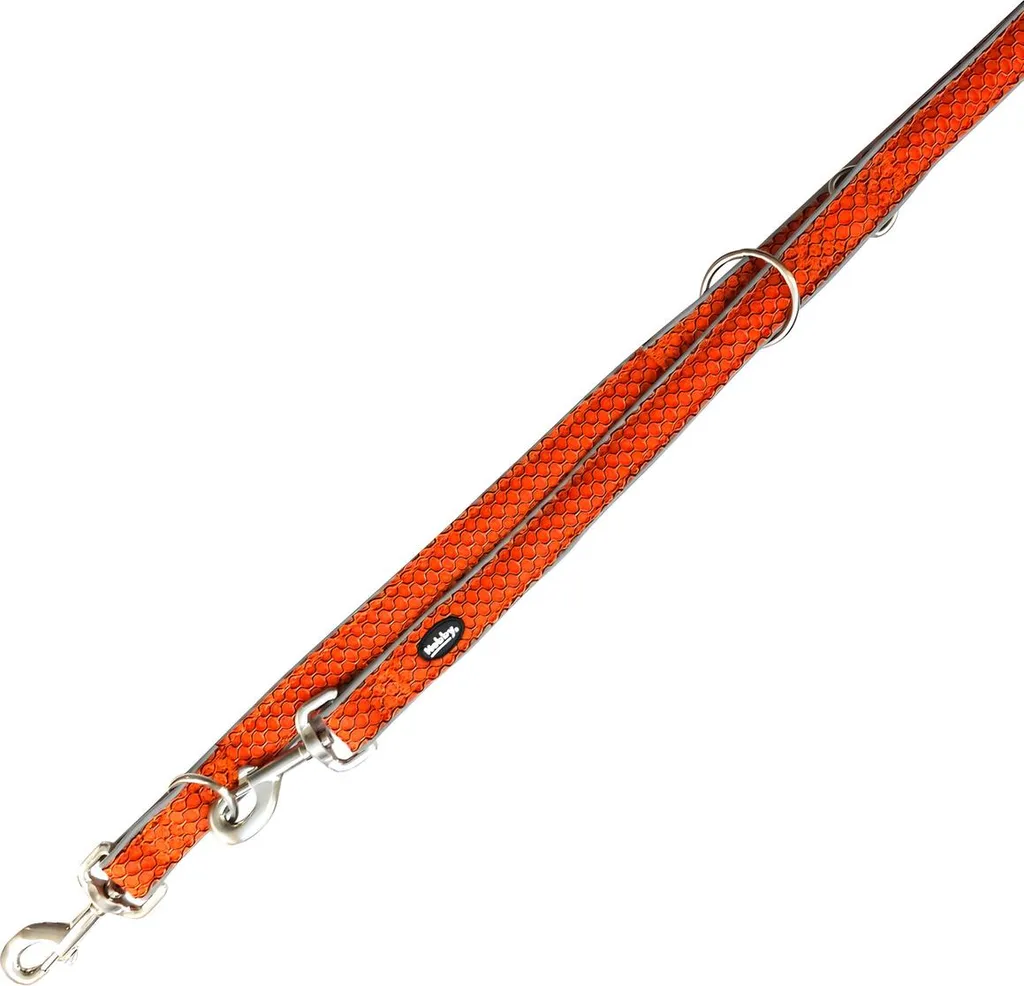 Guinzaglio Nobby MESH AIR Arancione: Stile e Sicurezza per il tuo Cane