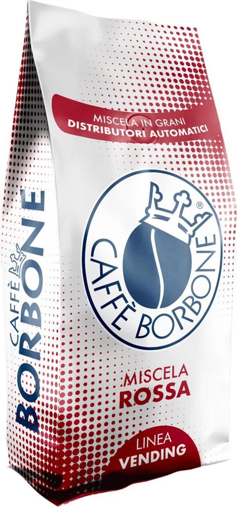 Caffè Borbone Bohnenkaffee Miscela Rossa, Ganze Bohnen, Produktbild 