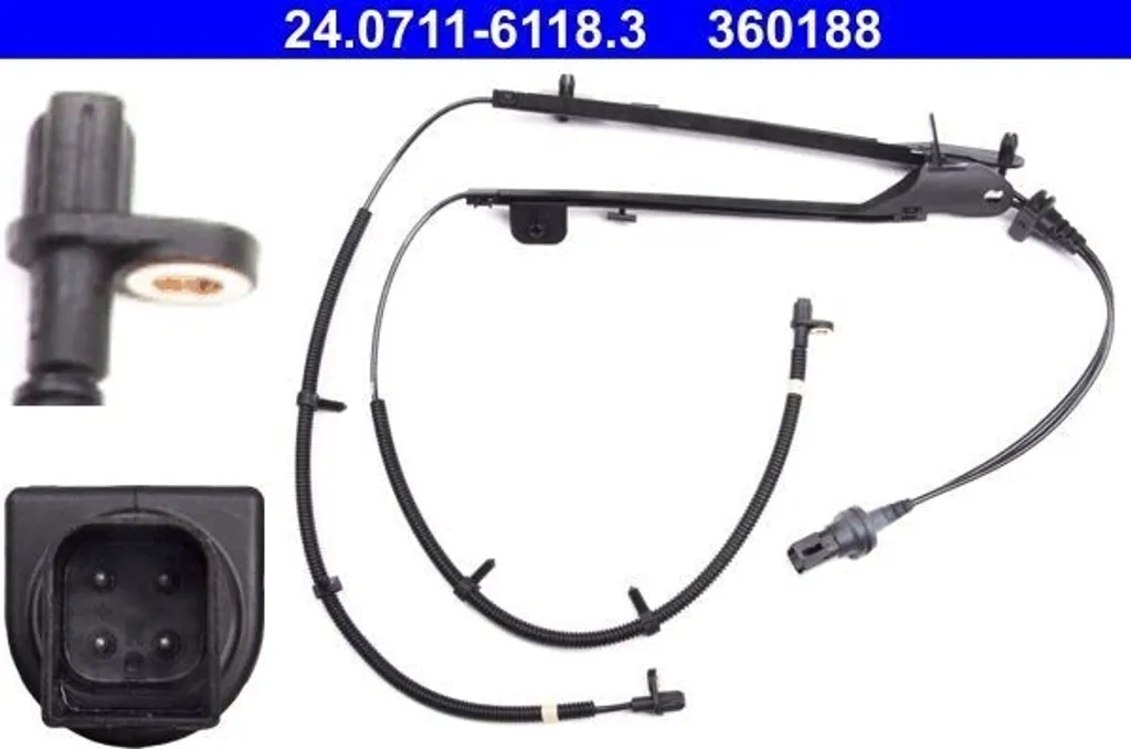 Capteur vitesse de roue pour réparation ABS - Diagnostic voyant allumé