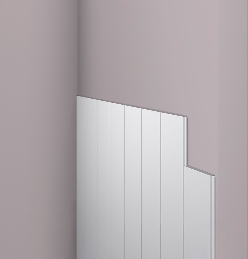 NMC WG1 WALLSTYL 3D Wandpaneel Wandpaneel Wandleiste 2,44 m