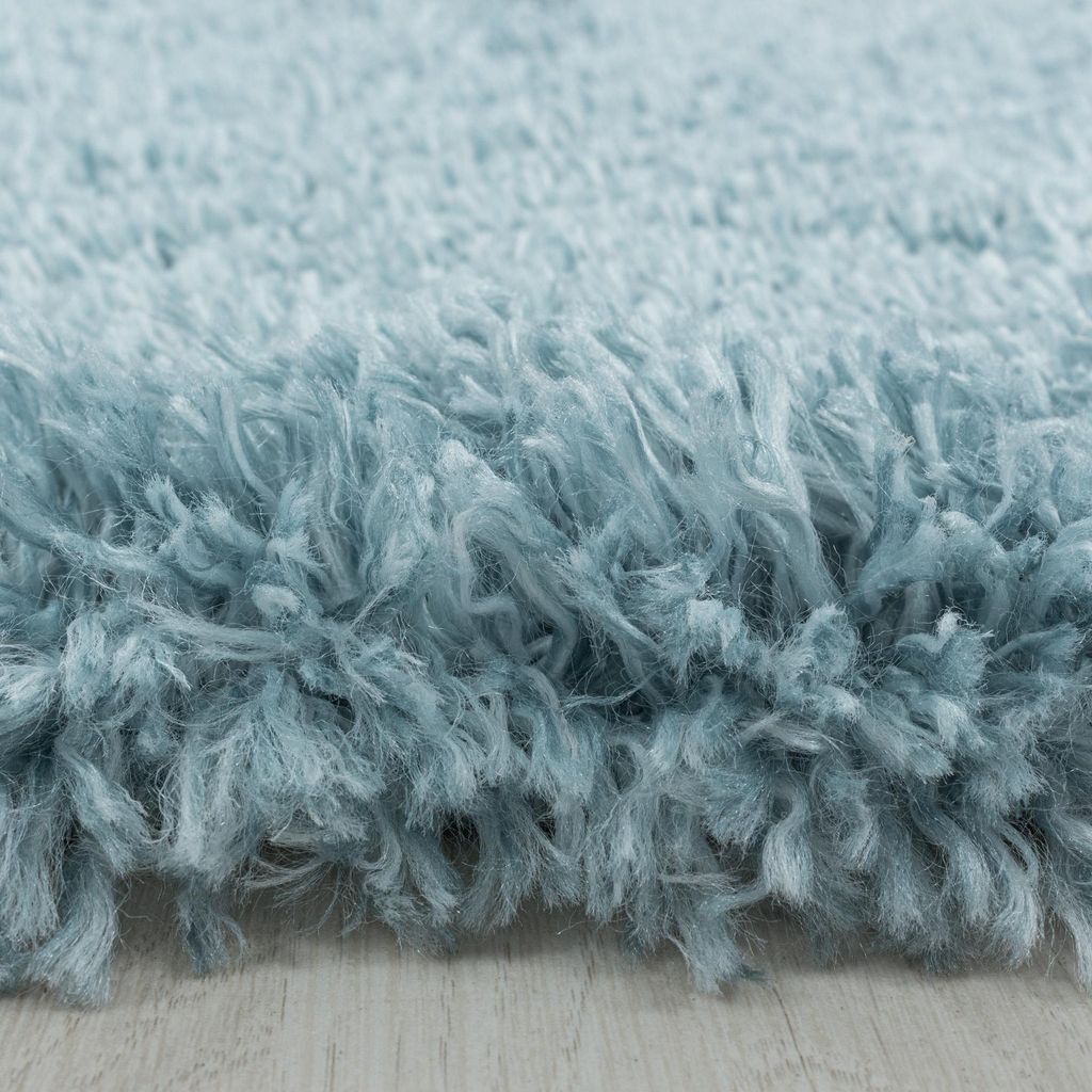 Villa Möbel Fluina Bettumrandungs-Teppich Set Blau, Grösse:2 x 60x110 cm + 1 x 80x150 cm