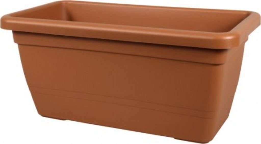 VECA SpA Plastový truhlík ANTHEA - terracotta 80 cm 40 cm Obrázek produktu 