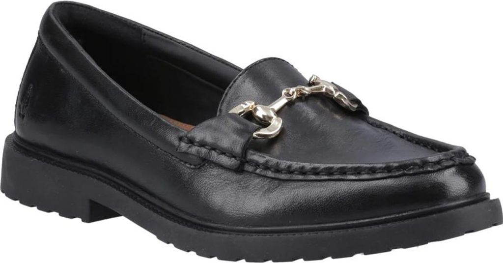 Hush Puppies - "Verity" Trensen-Detail Halbschuhe für Damen FS12031 (37 EU) (Schwarz)