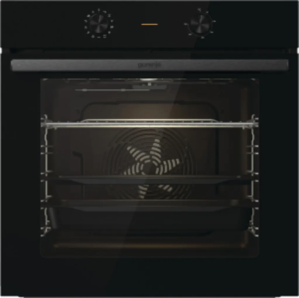 Four à encastrer Gorenje 77L avec fonction pizza à 300°C noir