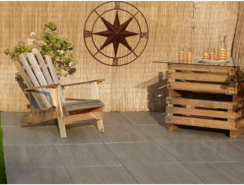 TERRASSE WENGUE 8 m² - 16 Fliesen