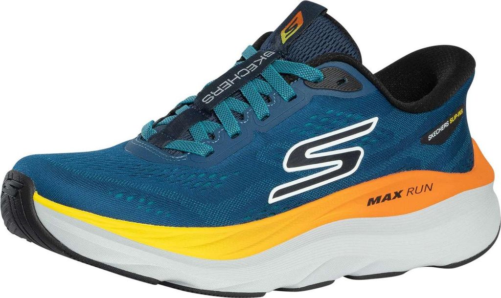 Skechers Slip-Ins Max Run Sneaker, Blau 42 EU Produktbild 