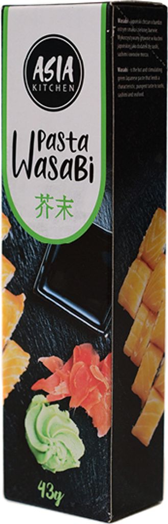 Chrzan wasabi w tubce 43g - Asia Kitchen Zdjęcie produktu 