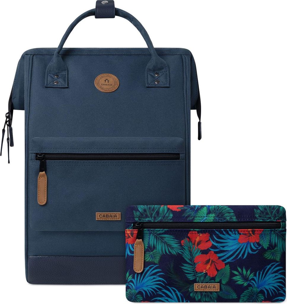 CABAIA Freizeitrucksack Rucksack mit Laptopfach Adventurer Essentials Backpack 23L Reykjavik dunkelblau