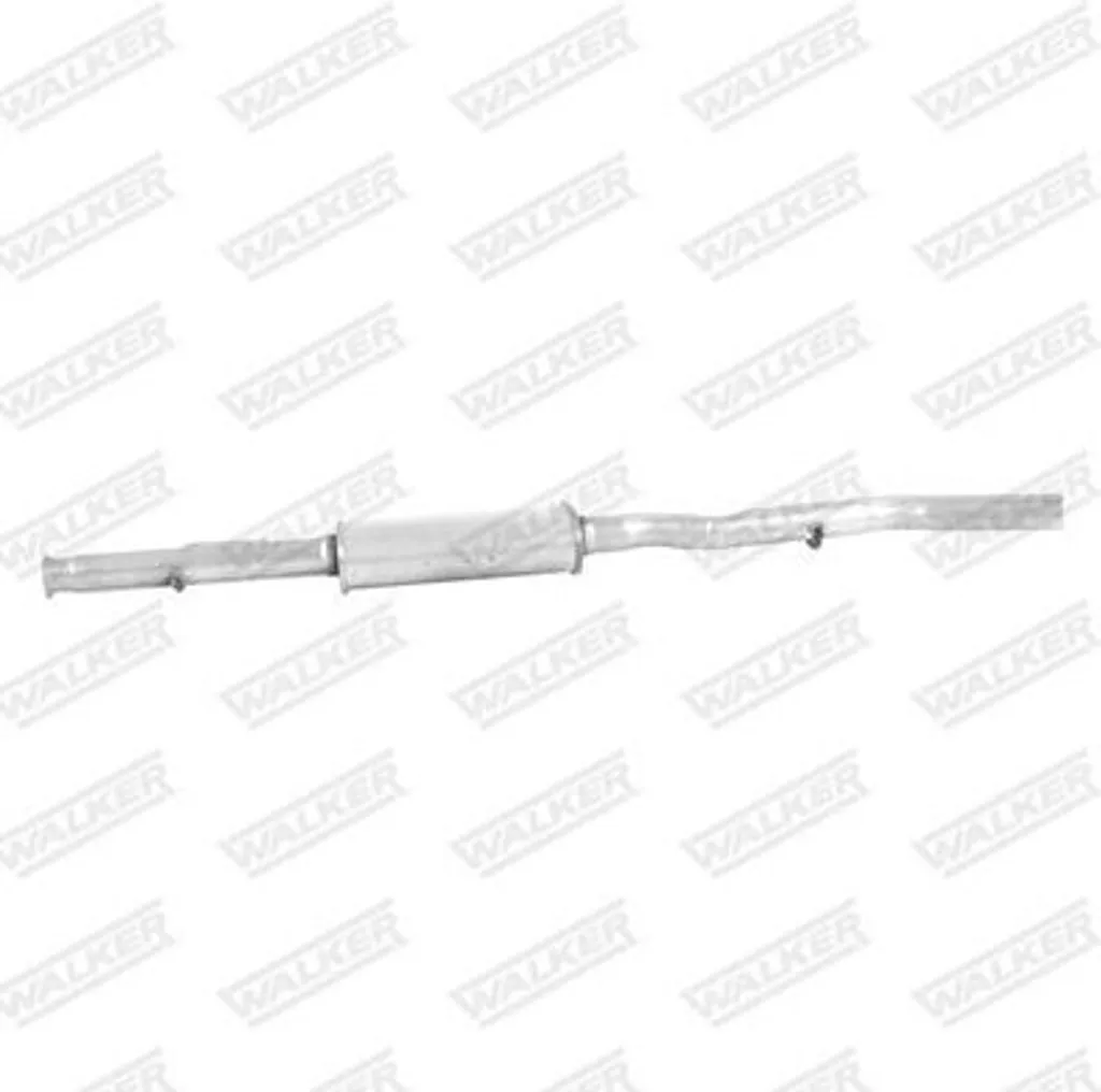 Silencieux central robuste WALKER 24170 en acier aluminisé pour Thalia 1