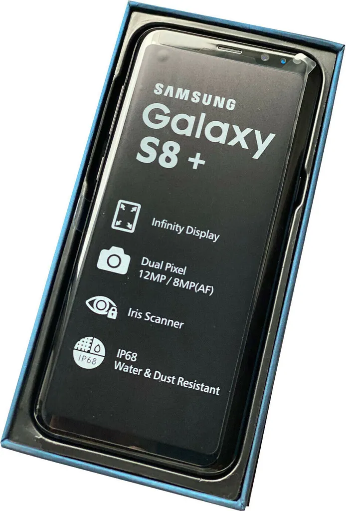 Samsung Galaxy S8+ Plus 64GB Noir - Mobile Idéal pour Vidéos et Travail - 7