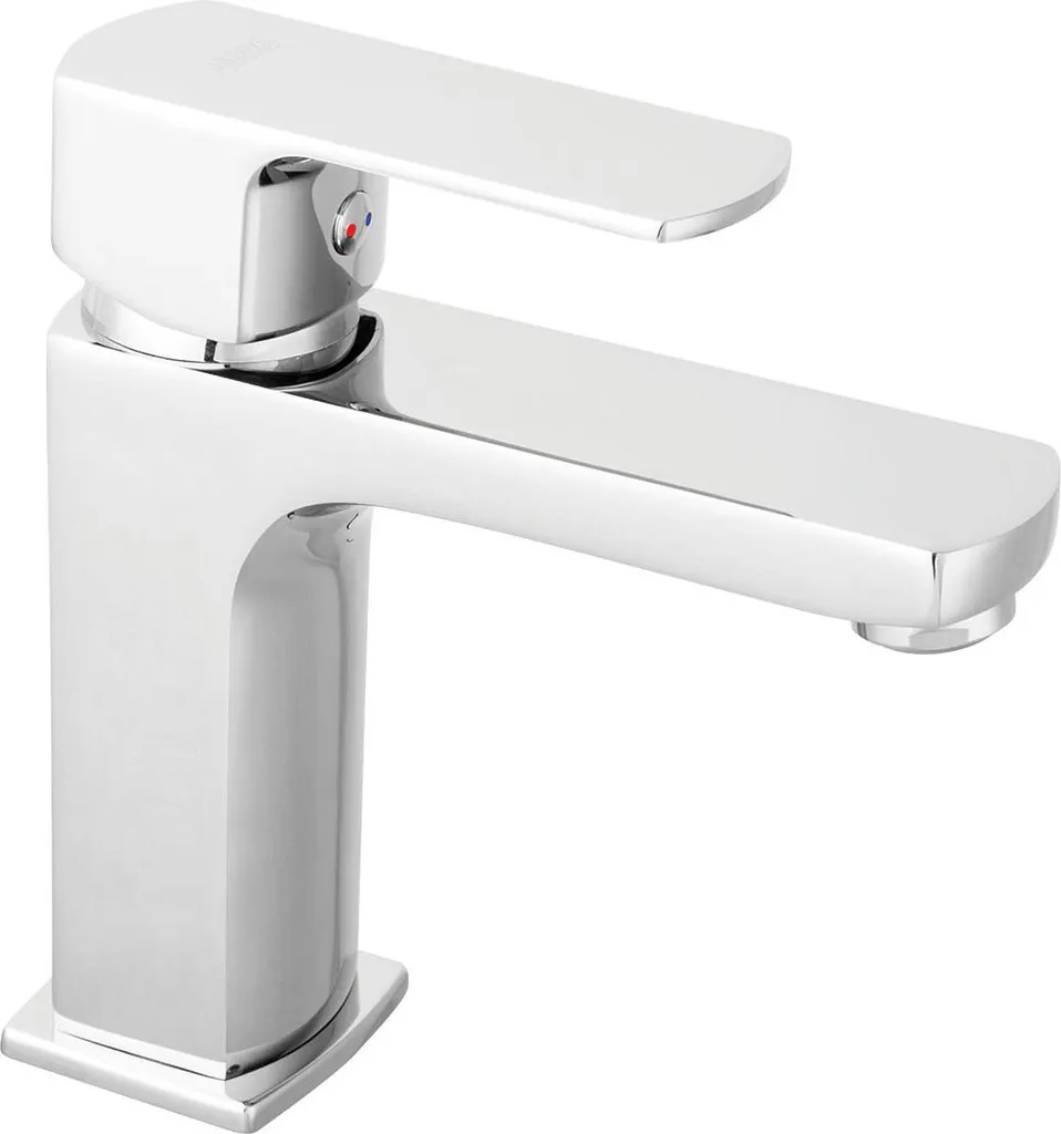 Alba Verdeline Robinet de Lavabo Indépendant en Chrome avec Bec Fixe