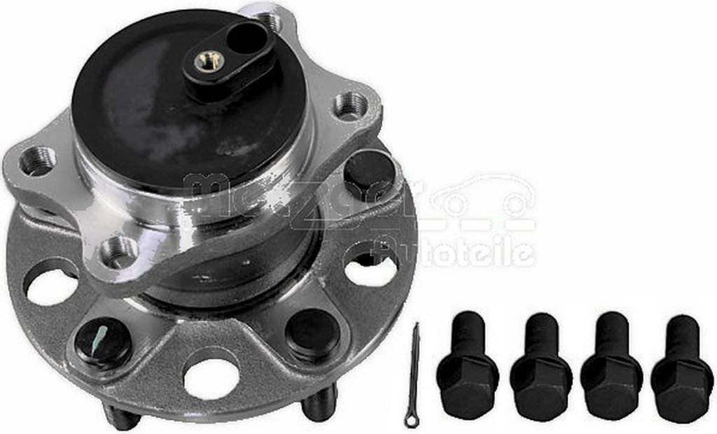 Radlagersatz mit ABS-Sensor Ø 140,5 mm METZGER für u.a. MITSUBISHI LANCER