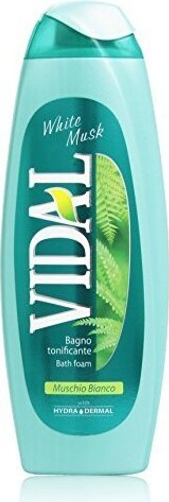 VIDAL Badeschaum white musk Weißer Moschus 500ml