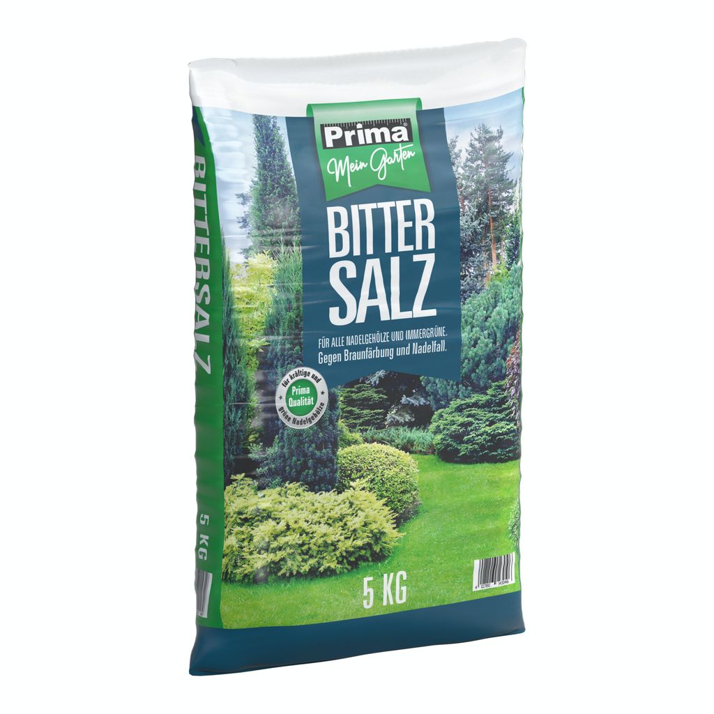 Bittersalz EG-Düngemittel Magnesiumsulfat 16% MgO 5kg für Grünfärbung von Nadelgehölzen