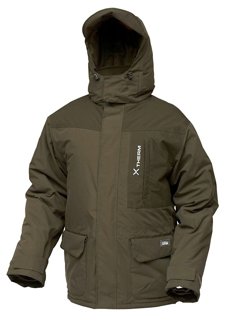 Xtherm Winterjas voor heren (olijfgroen), maat 3XL Productafbeelding 