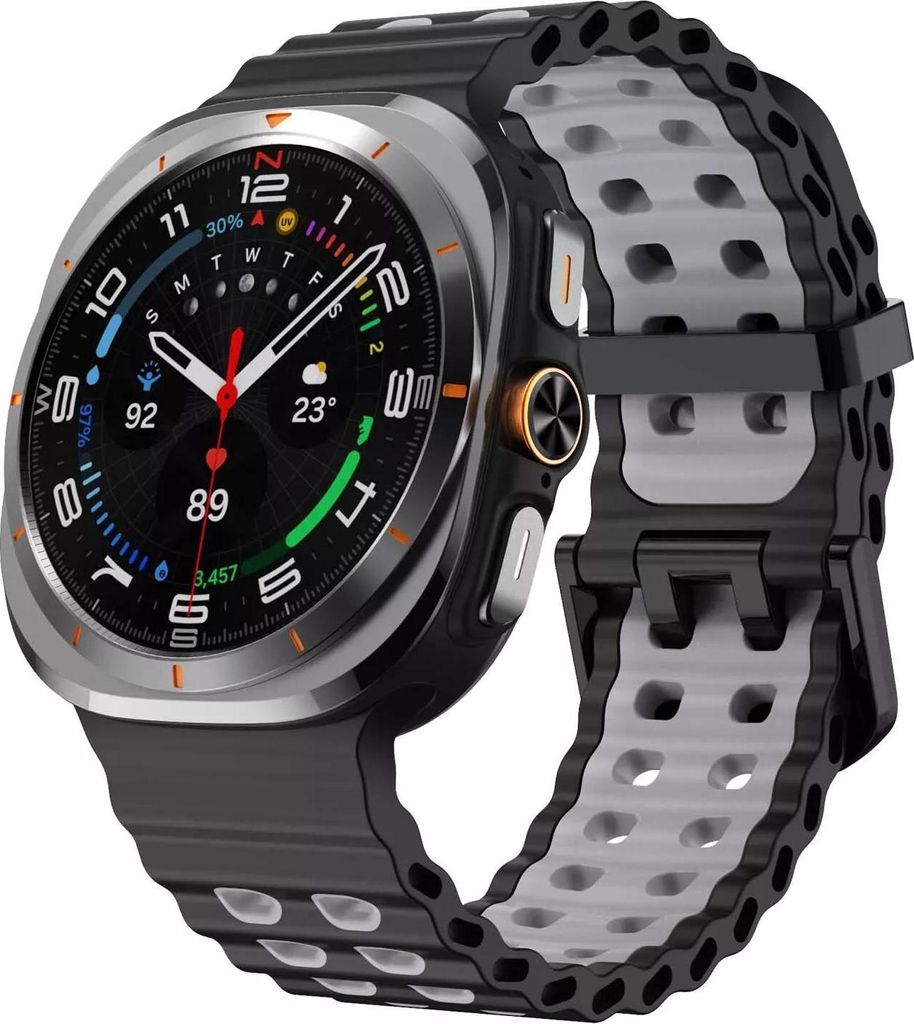 Strap-it Sport Silikon Wave Armband - passend für die Produktbild 