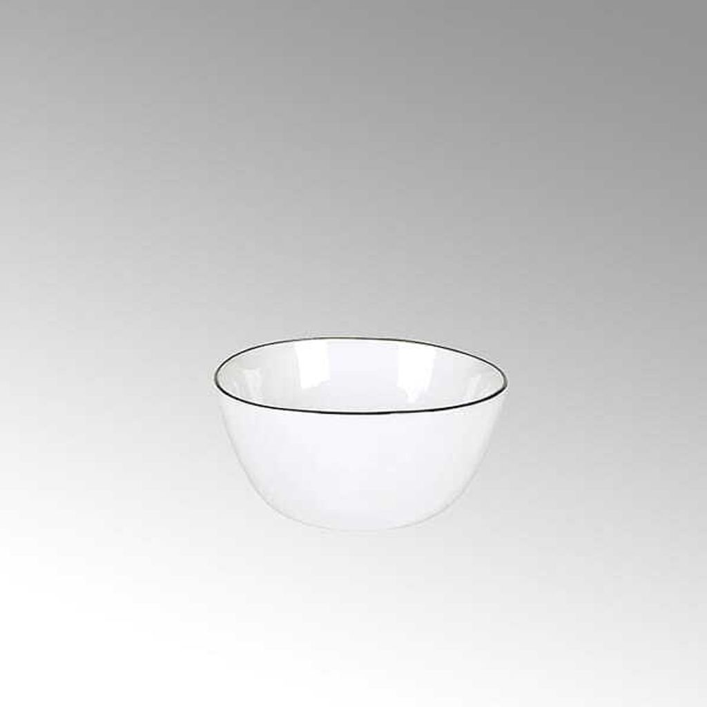 Lambert Piana Schüssel Porzellan, weiß D 14 cm, H 7 cm Produktbild 
