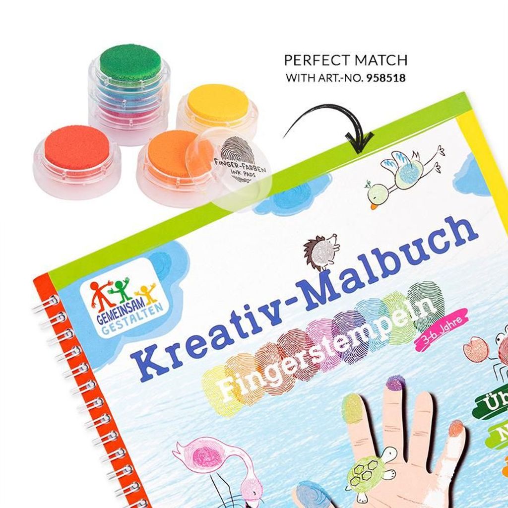 Trendhaus FINGERSTEMPEL farby veža 6 Obrázok produktu 5