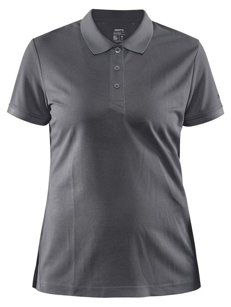 Craft Unify Poloshirt Damen - Dunkelgrau Meliert | Größe: L