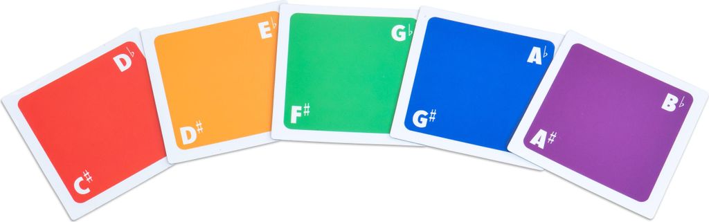 Betzold Rhythmus- und Taktkarten, chromatische Ergänzung