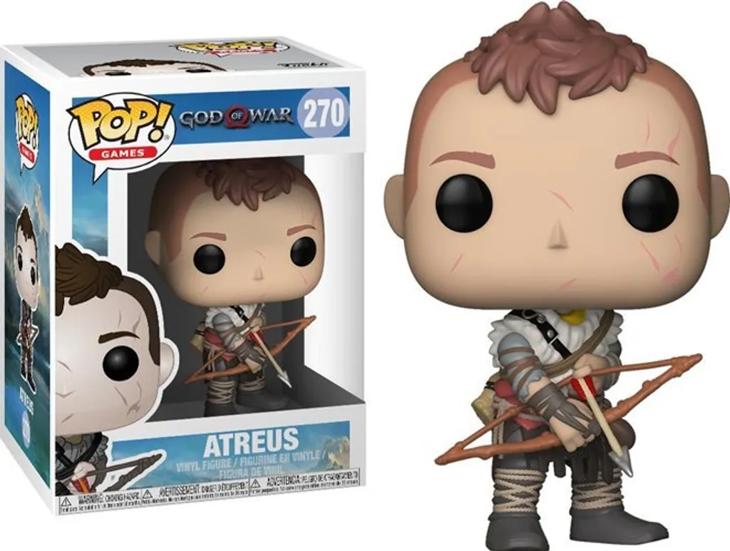 Atreus 270 Funko Pop God of War figurine vinyle détails authentiques