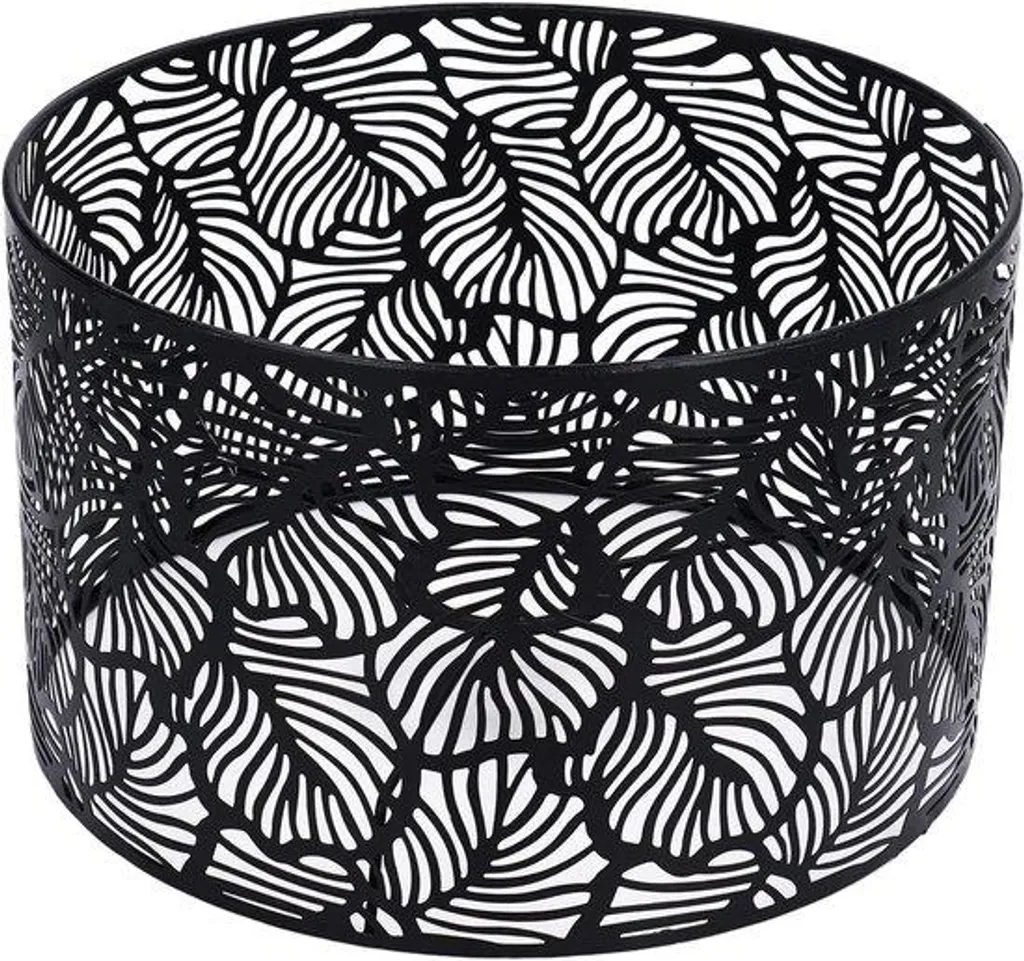Ampoule motif feuilles pour ambiance zen noire E14 E27 éclairage de nuit