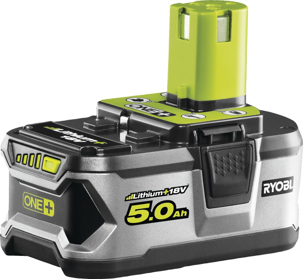 Ryobi RB18L50 ONE+ Akku 18 V/5,0 Ah Lithium+ Produktbild