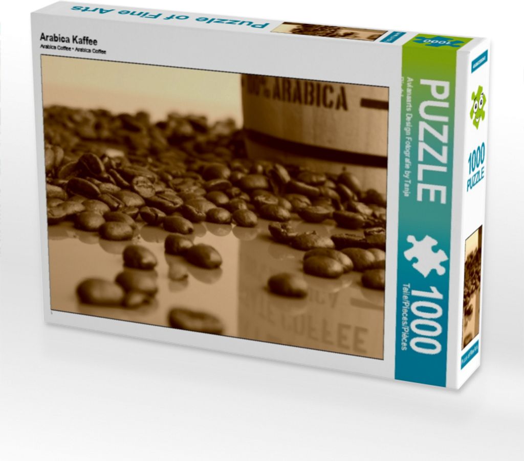 Calvendo Arabica Kaffee 1000 Teile Puzzle quer 640x480mm, Design Fotografie by Tanja Rie; 7277342