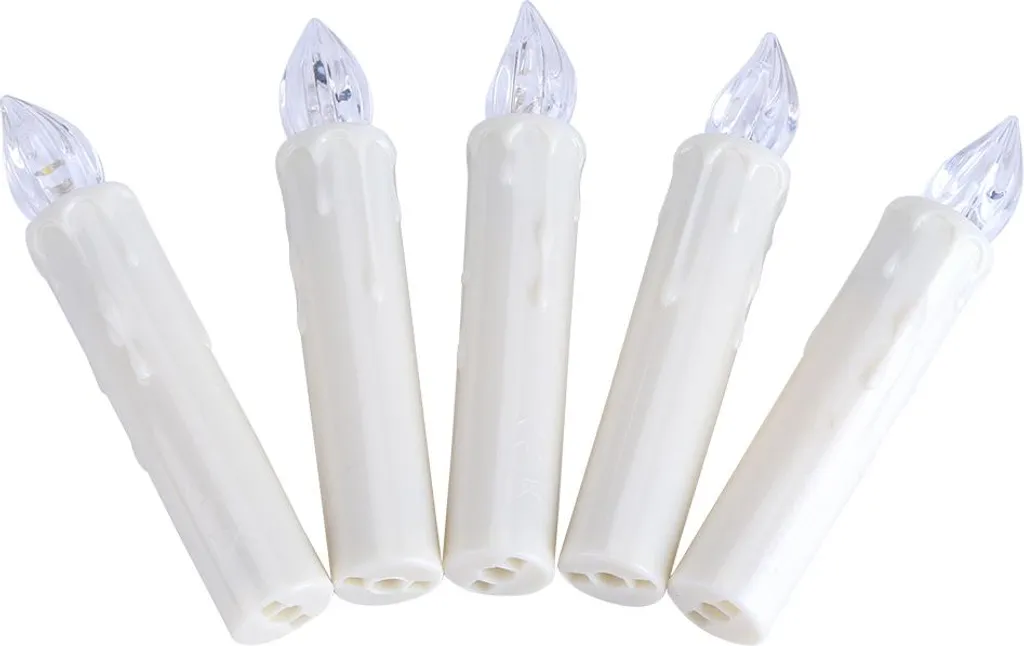 Bougie de décoration de mariage LED sans risque pour centres de table - 5