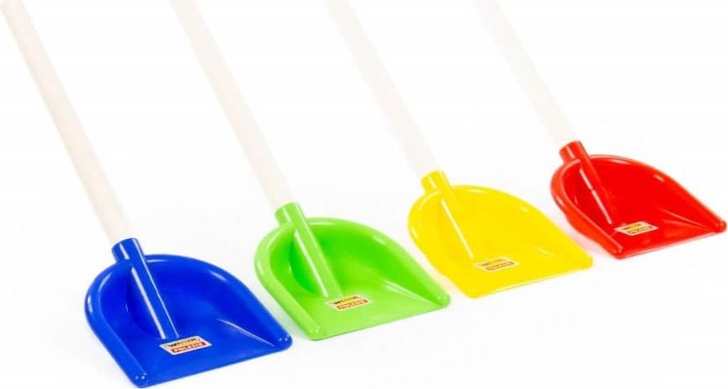 polesie 39729 Schaufel kurz mit Holzgriff Spielzeug Produktbild 