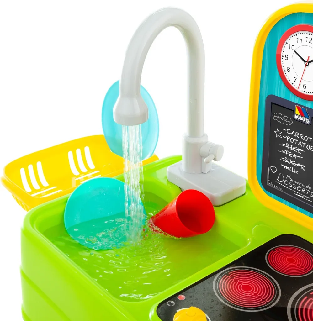 Cuisine de table avec véritable robinet d'eau pour enfant - Modèle 45cm - 7