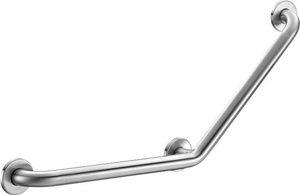 Delabie Winkelgriff 135Gr, D32 400x400mm 3 Bef.Punkte Edst. sat.