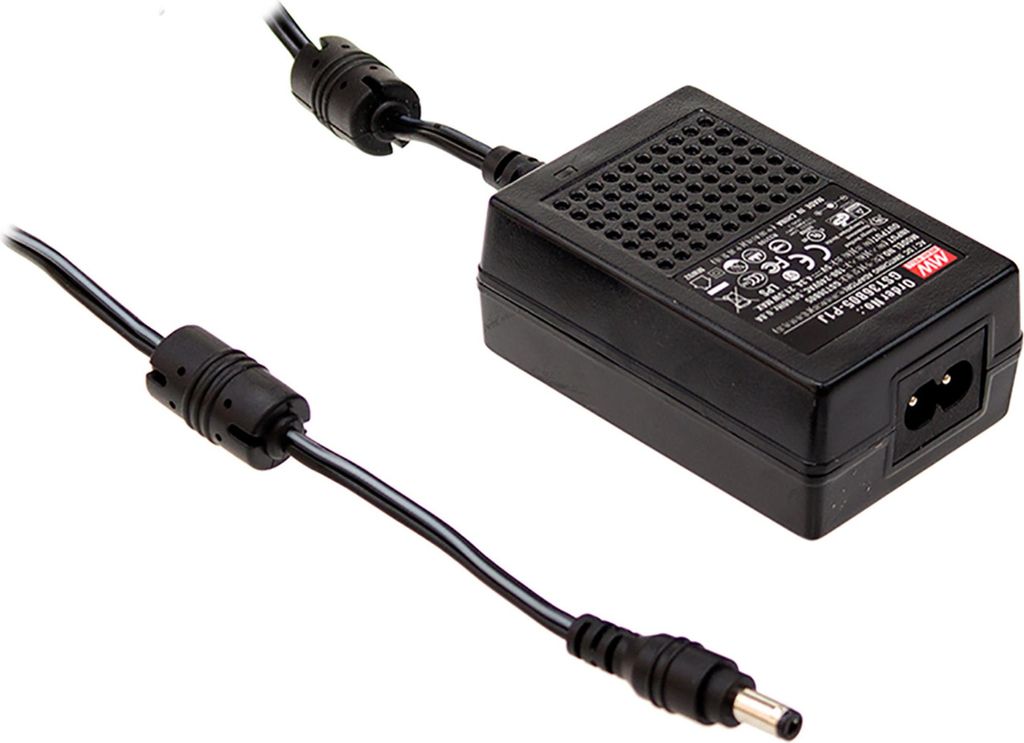 MEANWELL GST36B05-P1J, AC-DC Tisch-Netzteil, single output, 21,5W 5V 4,3A C8