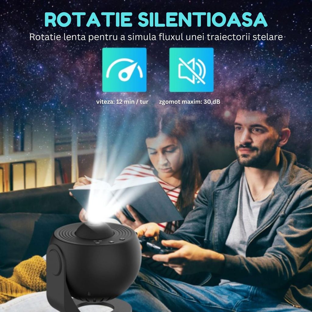 FORSMANO Sternenhimmel Projektor, für Kinderzimmer, HD Produktbild 4