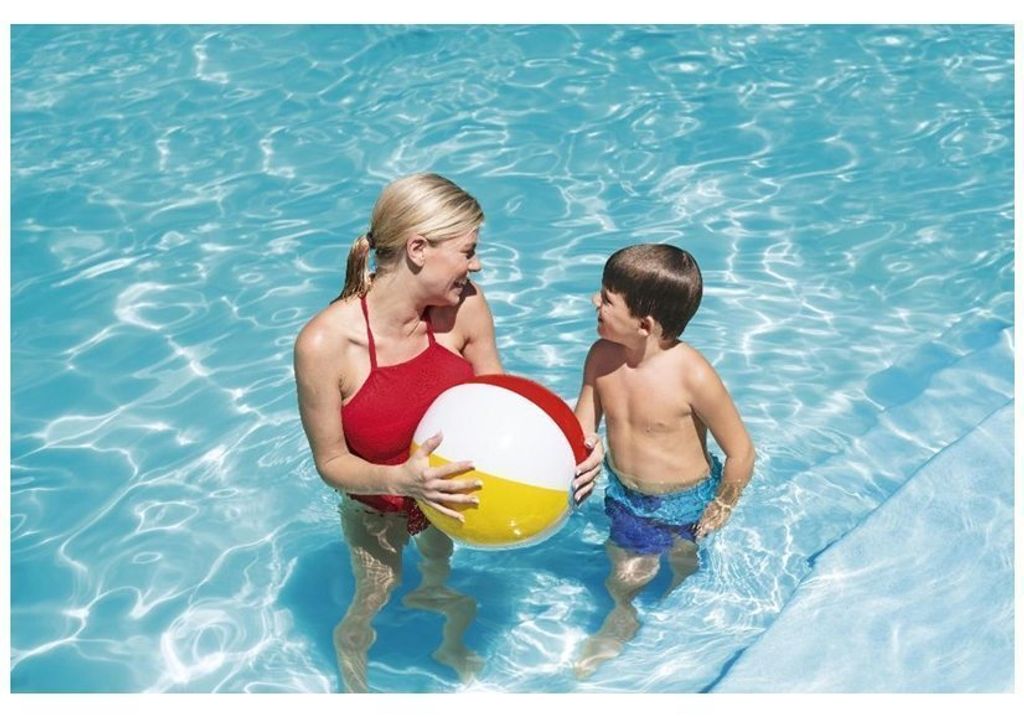 Nadmuchiwana piłka plażowa, 61 cm Zdjęcie produktu 4