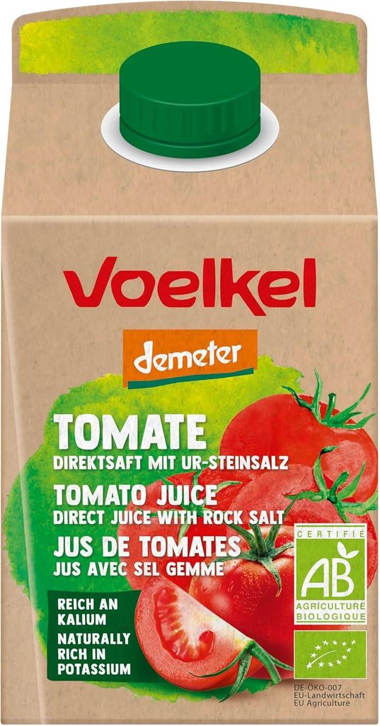 Succo diretto di pomodoro DEMETER - Elopak 500ml Immagine del prodotto 
