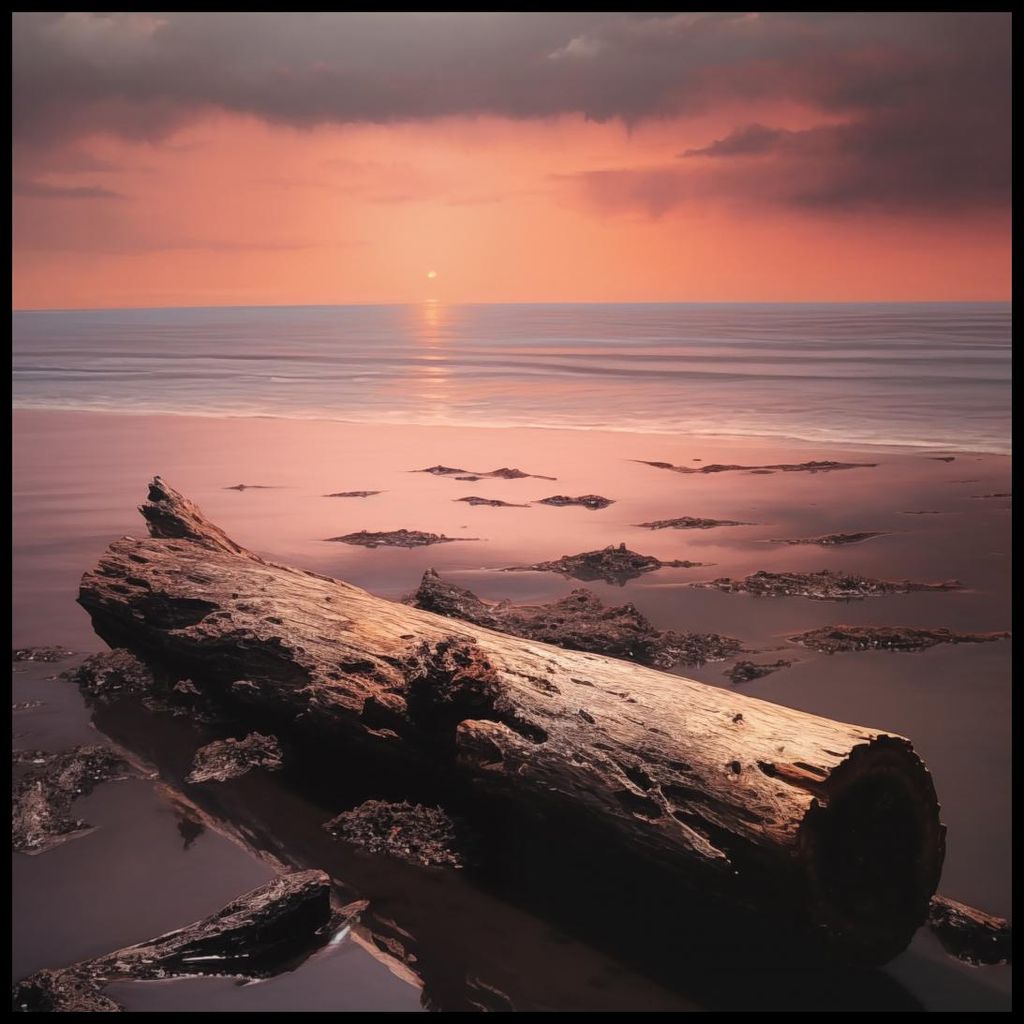 Poster 80x80cm Ruhe Vor dem Sturm