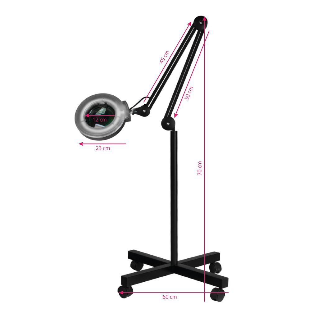 Lampa lupa S4 + statyw czarna Zdjęcie produktu 