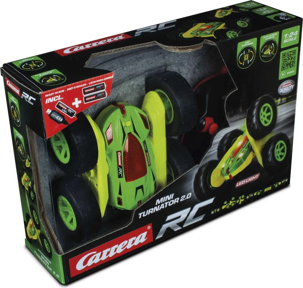 Carrera RC Mini Turnator 2.0 Voiture Télécommandée Antichoc Inusable - 9