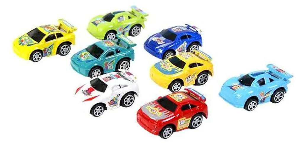 Petite Voiture à Rétrofriction de 6 cm RAPPA Jouet Mobile pour Enfants