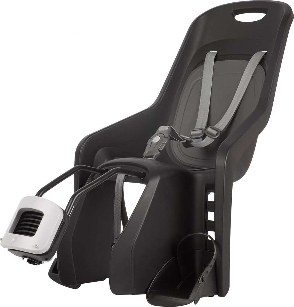 Polisport Fahrradsitz Bubbly Maxi FF dunkelgrau/schwarz