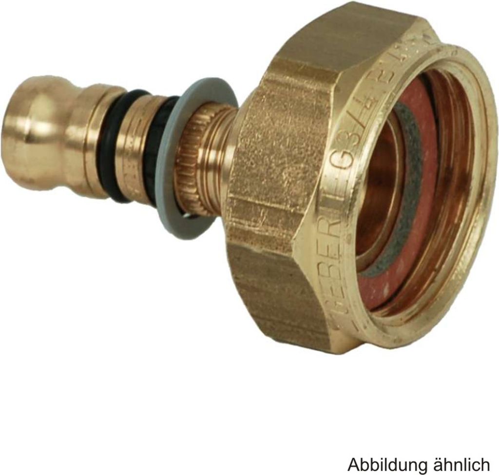 Geberit Mepla Übergang mit Überwurfmutter (Rotguss) 16 mm - 1 1/8"