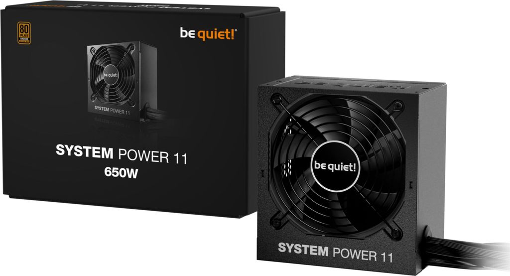 be quiet! System Power 11 650W ATX3.1, PC-Netzteil, (1x 12-Pin High