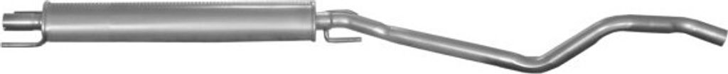 IMASAF 53.81.56 Mittelschalldämpfer Schalldämpfer für OPEL Astra H Caravan (A04)