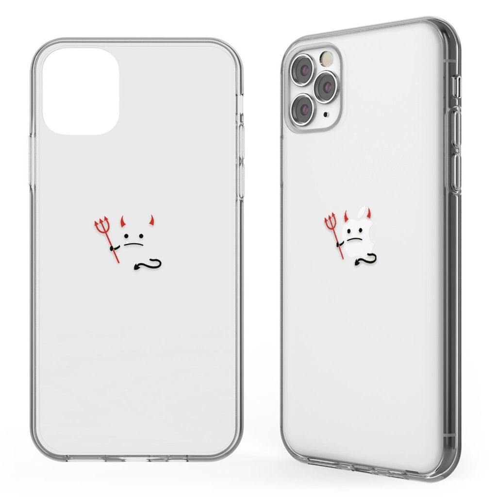 NALIA Motiv Handyhülle für iPhone 11 Pro Max, Schutz Case Cover Tasche Bumper Etui Devil