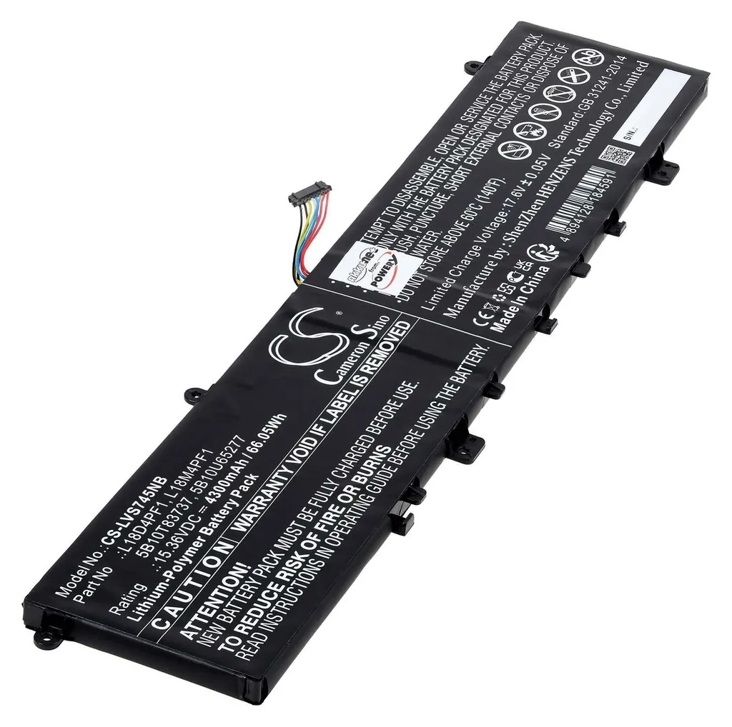 Batterie Lenovo Yoga S740-15IRH L18M4PF1 pour PC Portable
