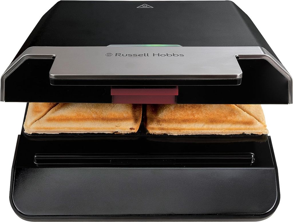 RUSSELL HOBBS Sandwichtoaster Sandwichmaker Easy Clean Edelstahl 750 Watt